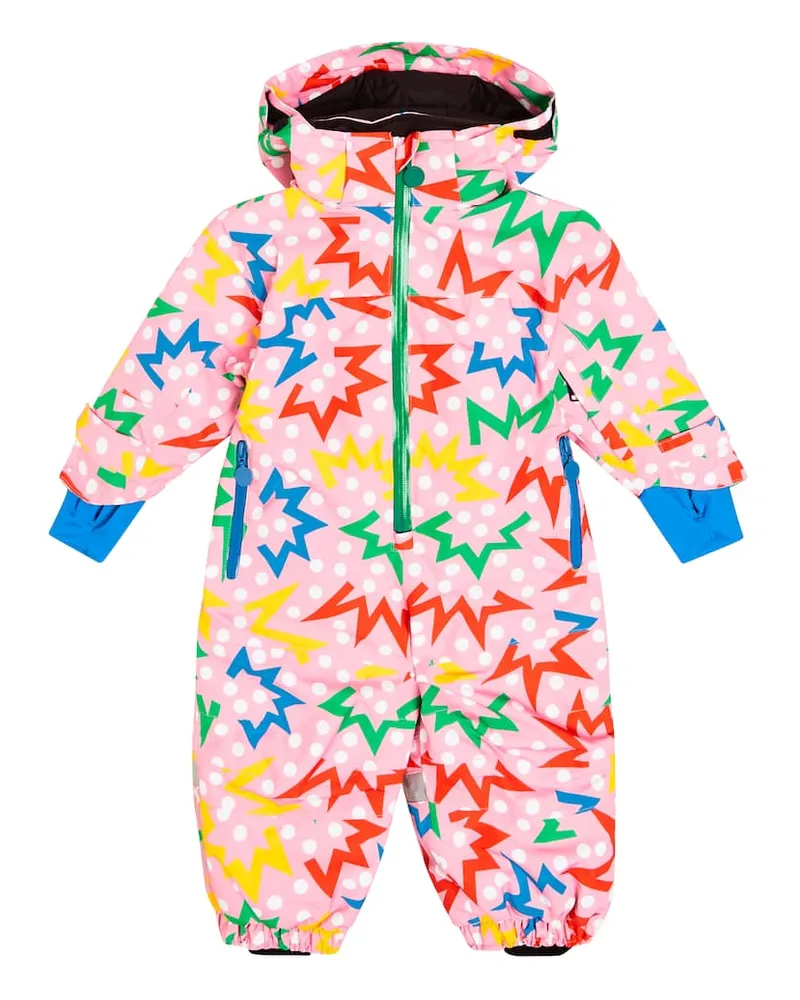 Stella McCartney Kids Baby Bedruckter Schneeanzug Multicolor