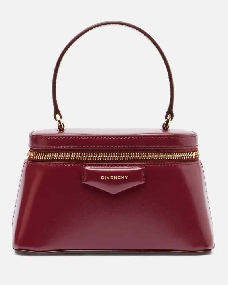 Givenchy Schultertasche Antigona aus Leder Burgunderrot