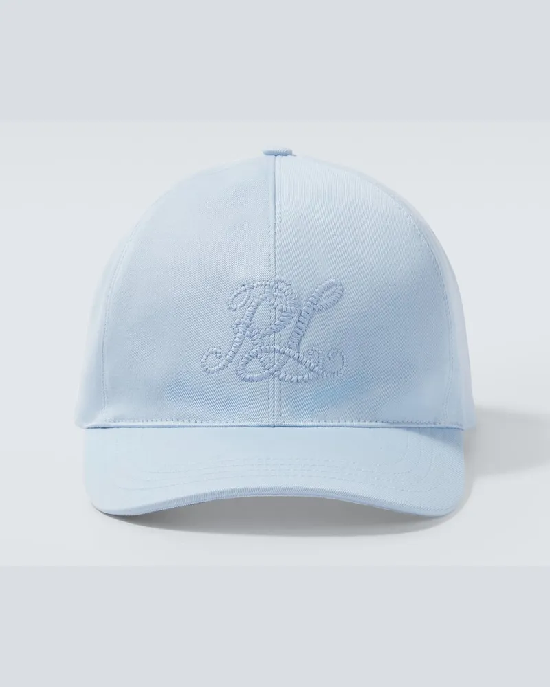 Ralph Lauren Baseballcap aus Baumwoll-Twill Blau