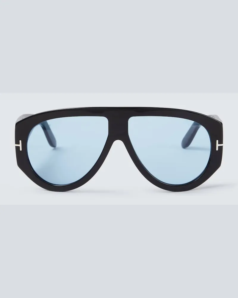 Tom Ford Aviator-Sonnenbrille Bronson Schwarz