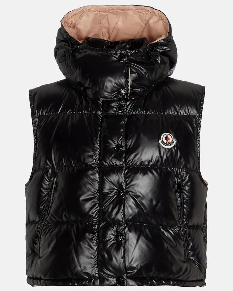 Moncler Daunenweste Schwarz