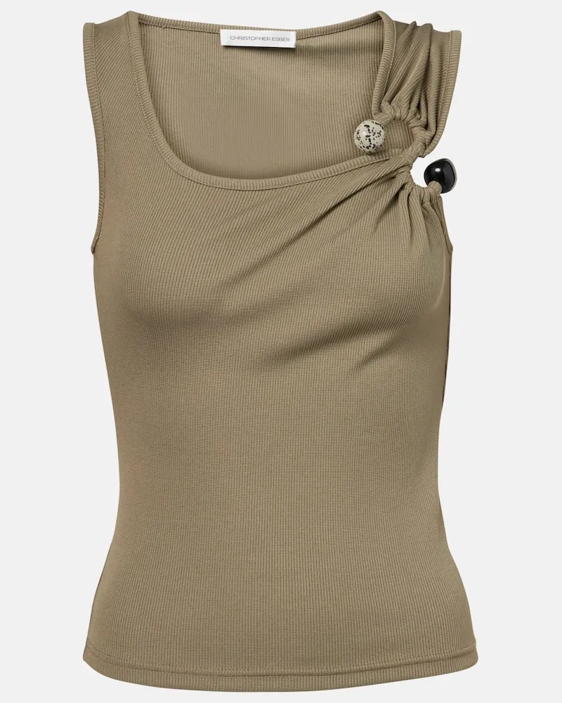 Christopher Esber Top S-Buckle Nude