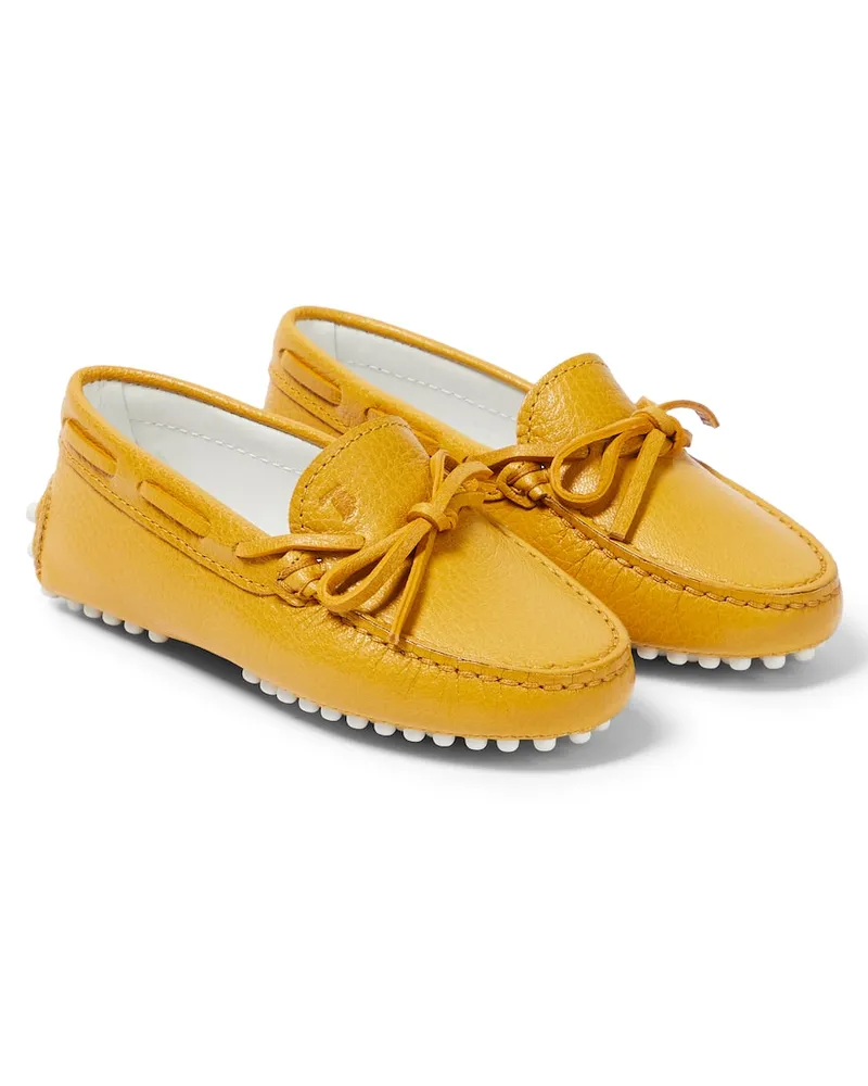 TOD'S Mokassins Gommino aus Leder Gelb