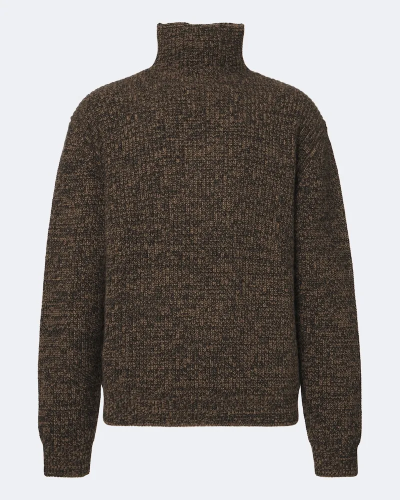 Christophe Lemaire Pullover aus Alpakawolle und Yakwolle Braun