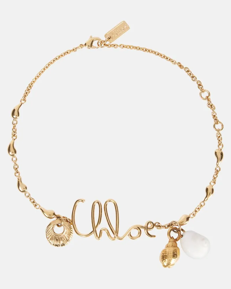Chloé Chloé Halskette Chloé Shells Gold