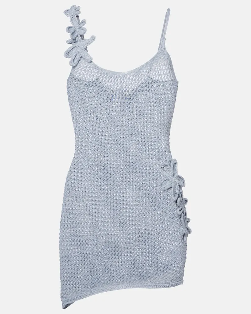 BANANHOT Minikleid Maris aus Strick Blau