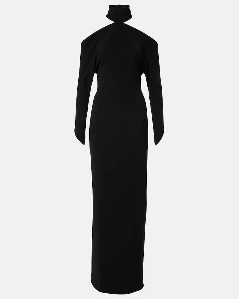 Courrèges Courrèges Robe Circl Schwarz