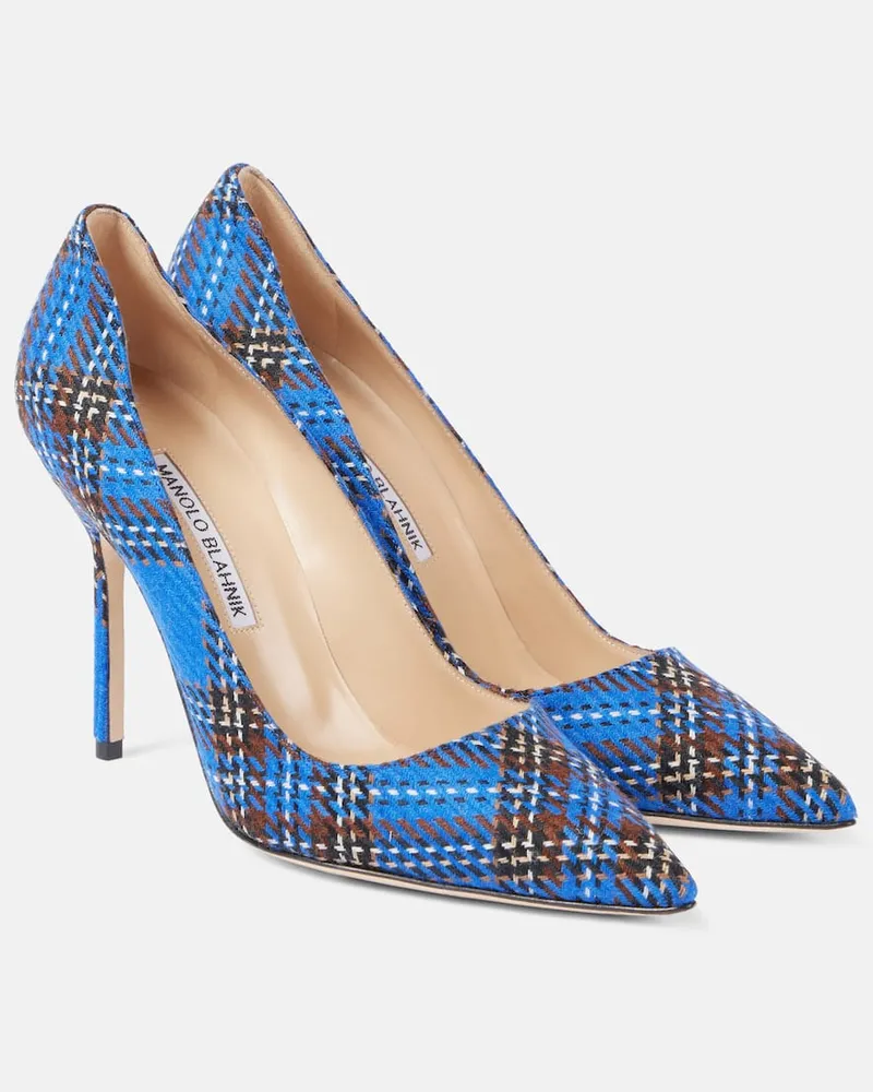 Manolo Blahnik Pumps BB 105 Blau