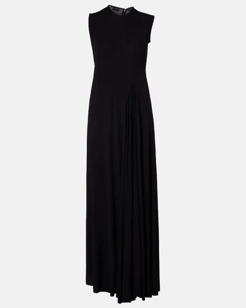 Balenciaga Maxikleid Schwarz