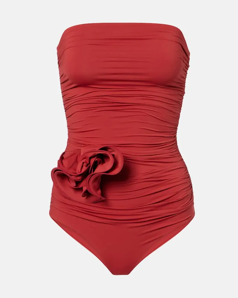 Magda Butrym Badeanzug Rot