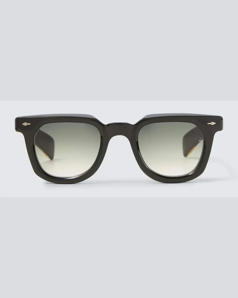Jacques Marie Mage Eckige Sonnenbrille Vendome Schwarz