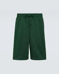 Gucci Shorts GG aus Jersey Gruen