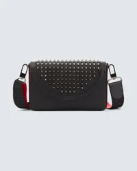 Christian Louboutin Messenger Bag Explorafunk aus Leder Schwarz