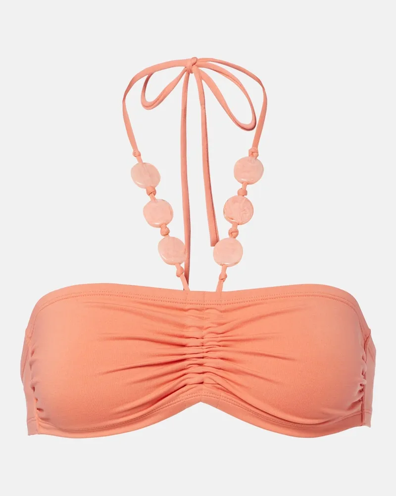 Eres Bikini-Oberteil Lana mit Perlen Rosa