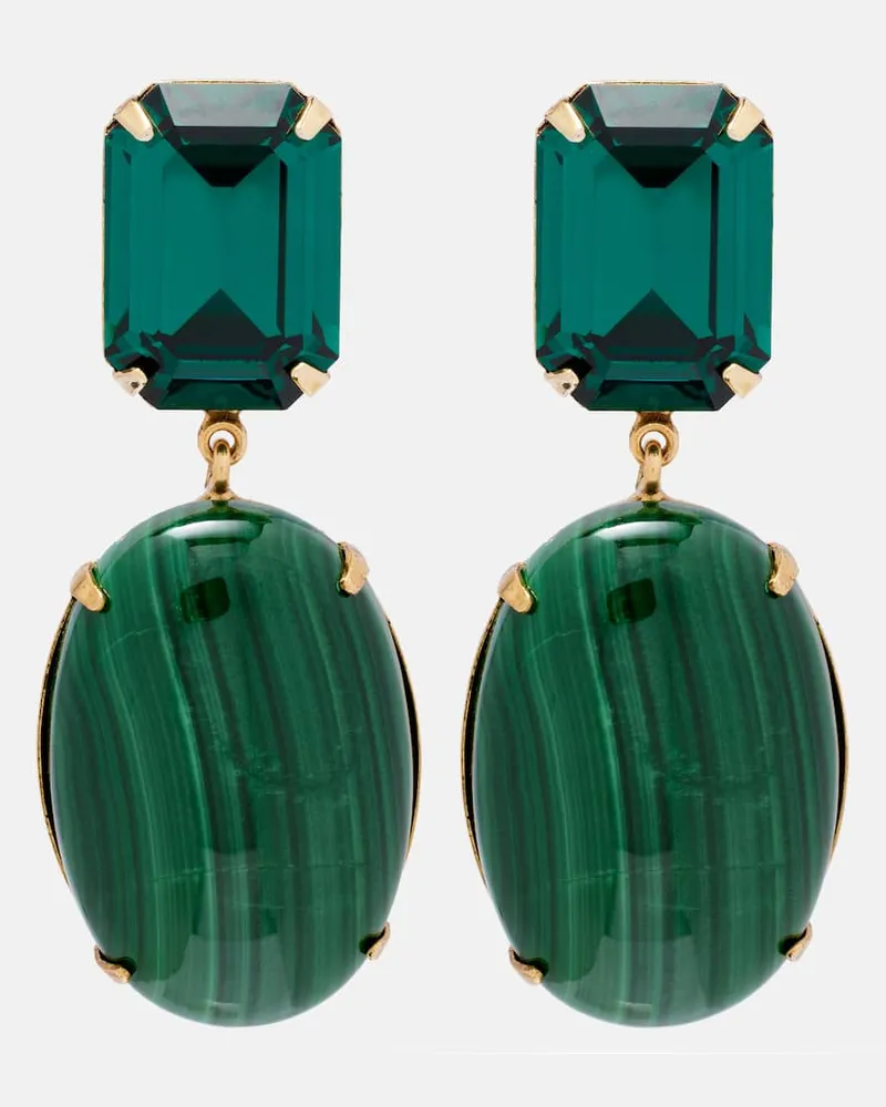 Jennifer Behr Ohrringe Xiomara, 18kt vergoldet Gold