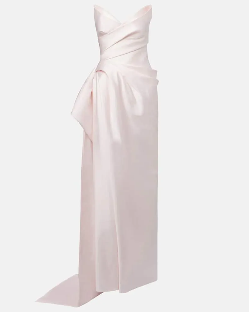 Monique Lhuillier Robe Pink