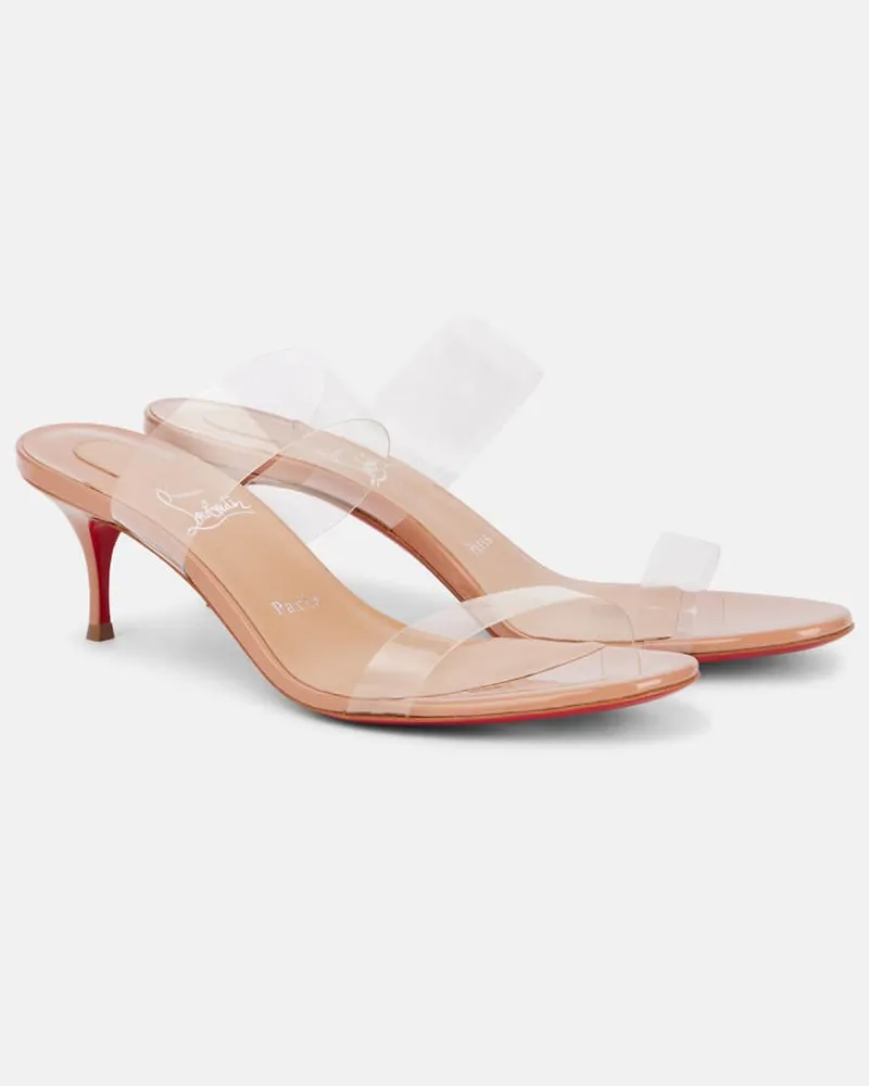 Christian Louboutin Sandalen Just Nothing 55 Transparent