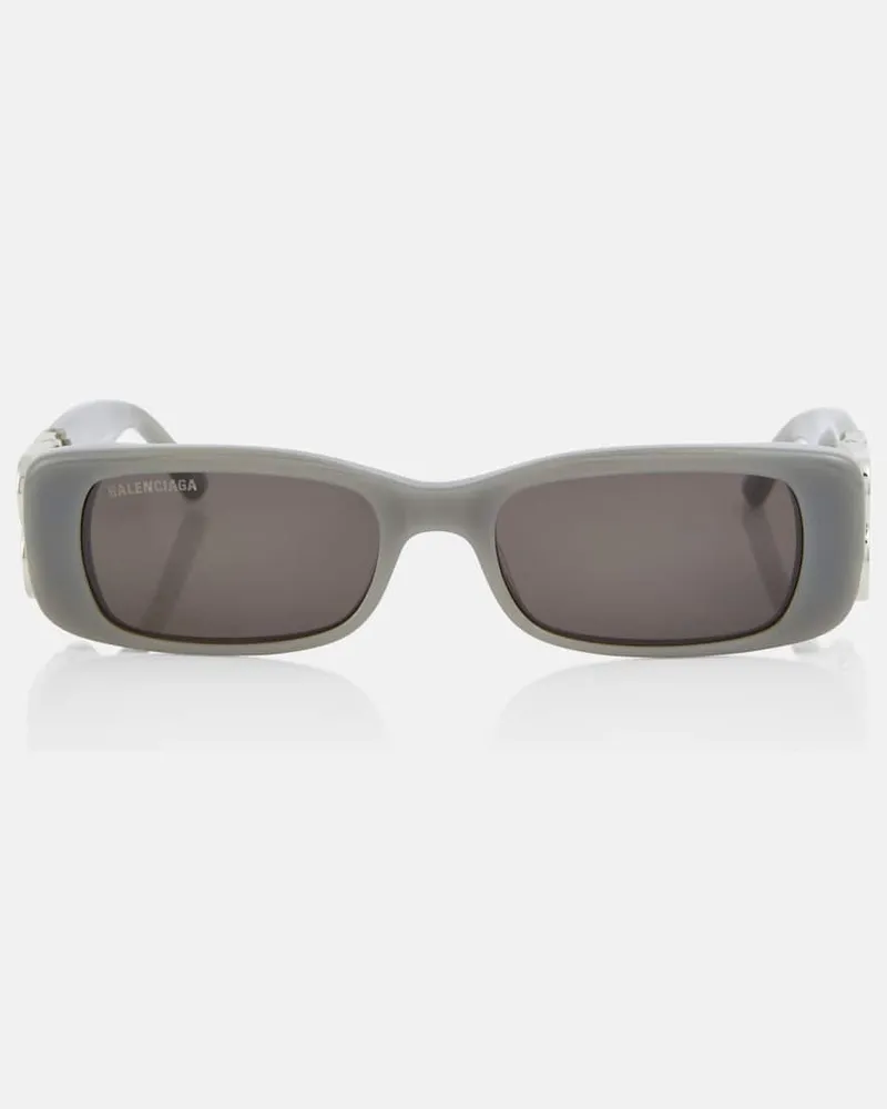 Balenciaga Eckige Sonnenbrille Dynasty Grau