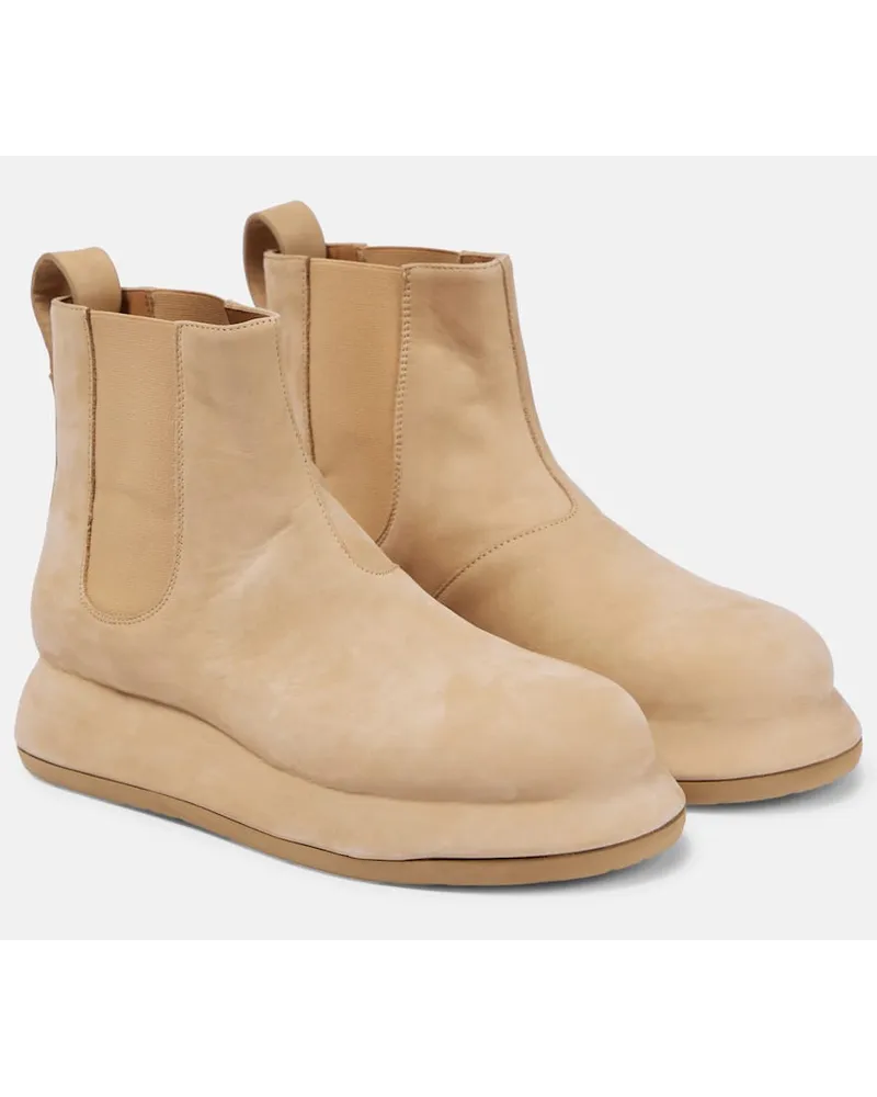 Jacquemus Chelsea Boots Les Bottes Bricciola Beige