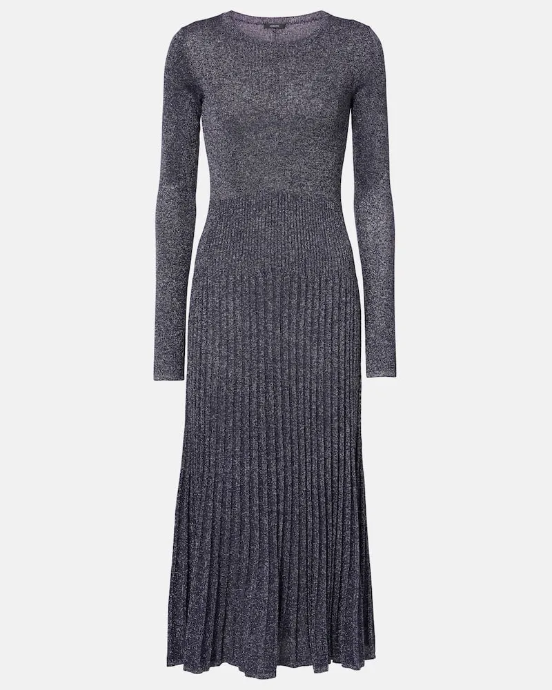 Joseph Pulloverkleid aus Lurex Violett
