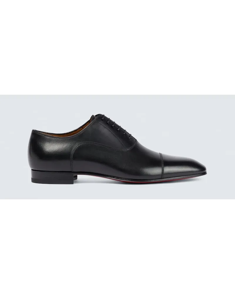 Christian Louboutin Schnürschuhe Greggo aus Leder Schwarz