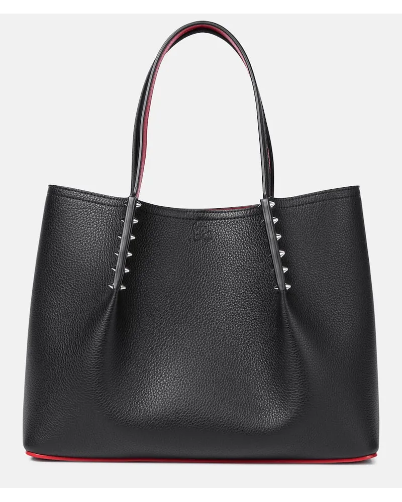 Christian Louboutin Tote Cabarock Small aus Leder Schwarz