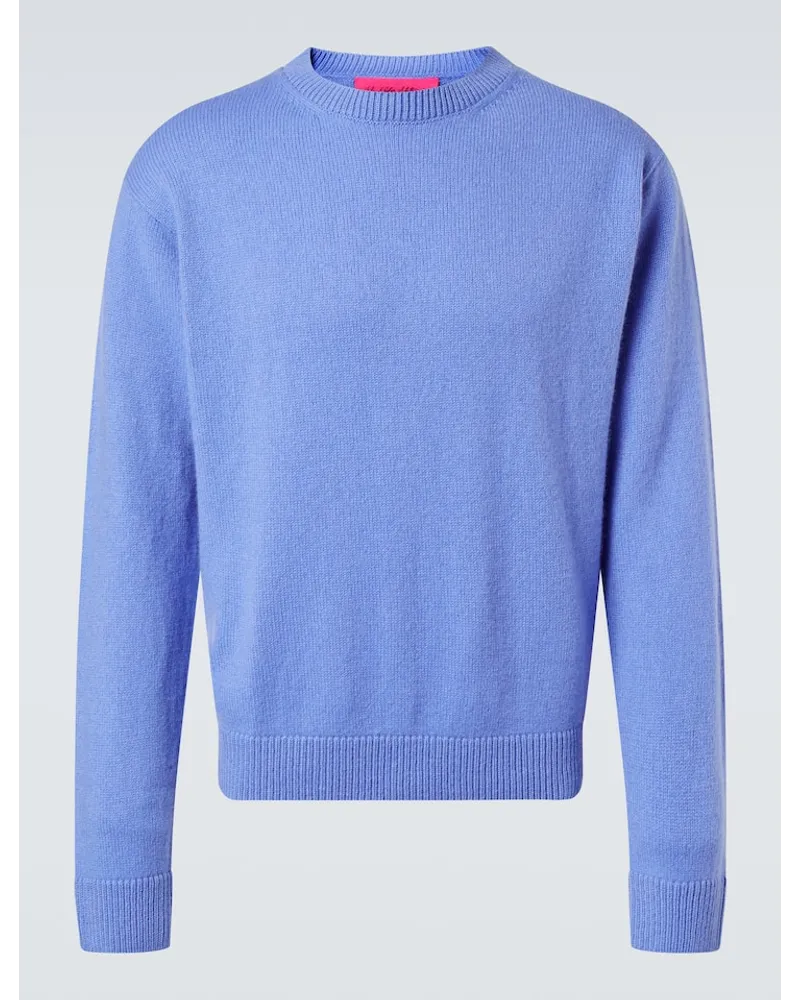 The Elder Statesman Pullover aus Kaschmir Blau