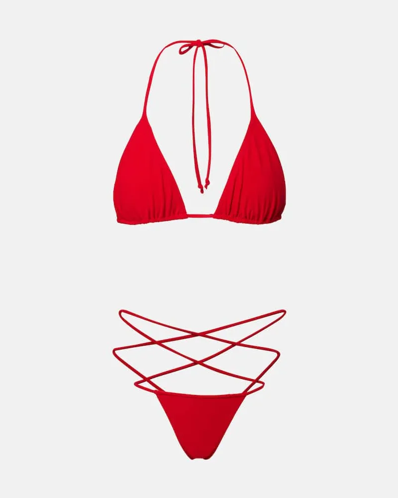 Norma Kamali Bikini Criss Cross Rot