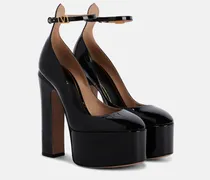 Plateau-Pumps Tan-Go 155 aus Lackleder