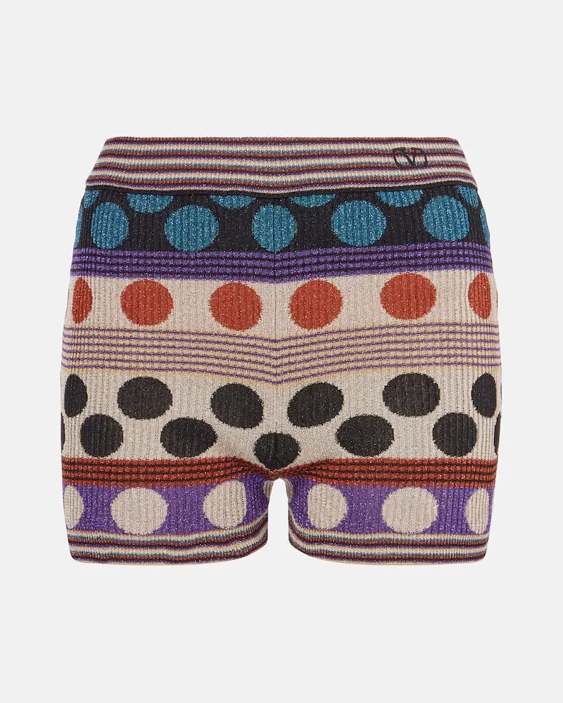 Valentino Garavani Shorts aus Jacquard Multicolor
