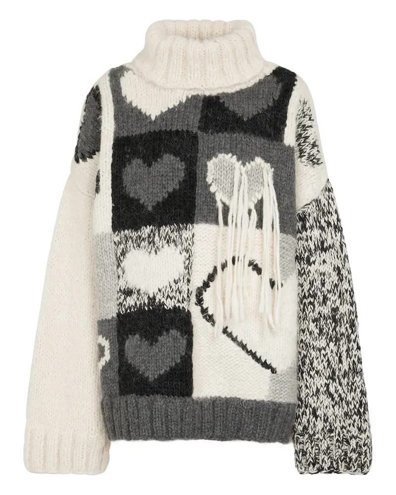 Joseph Pullover aus einem Wollgemisch Multicolor