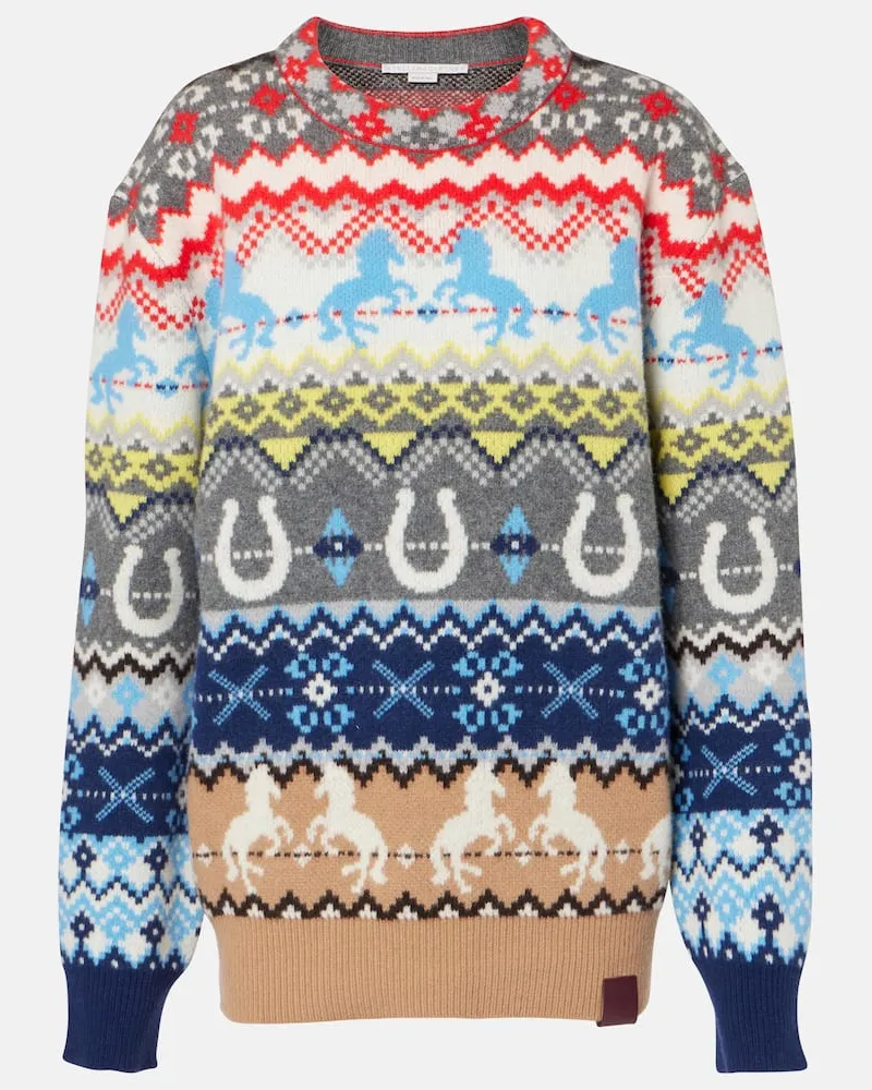 Stella McCartney Pullover aus Wolle Multicolor
