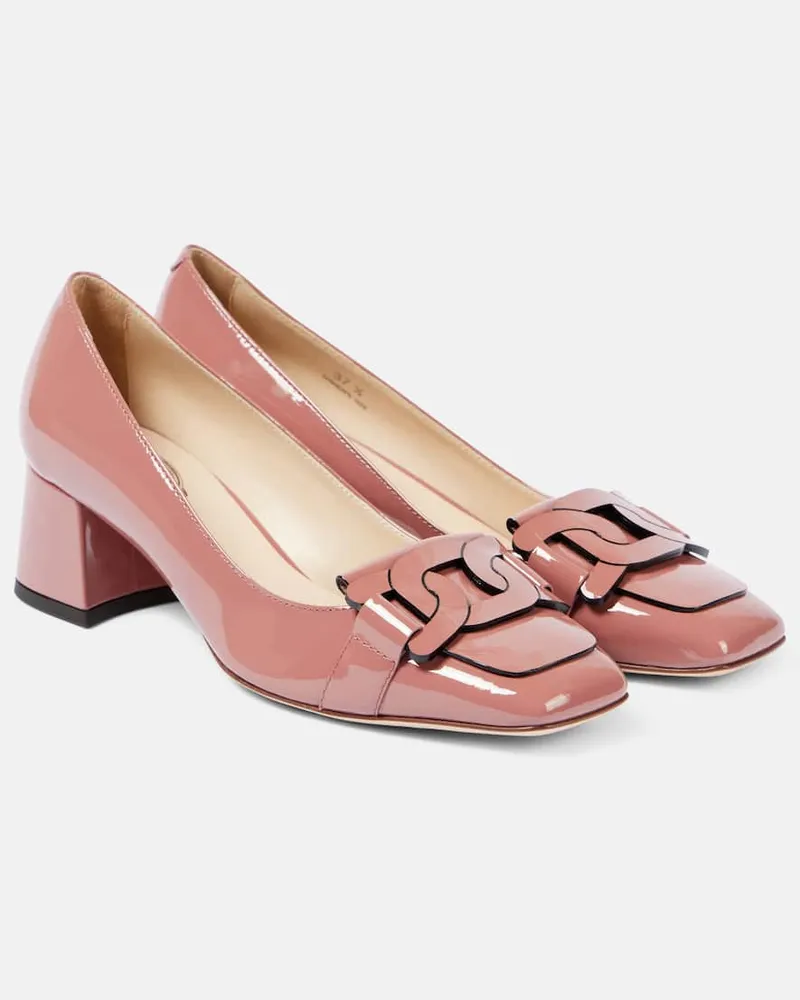 TOD'S Pumps Kate aus Lackleder Rosa