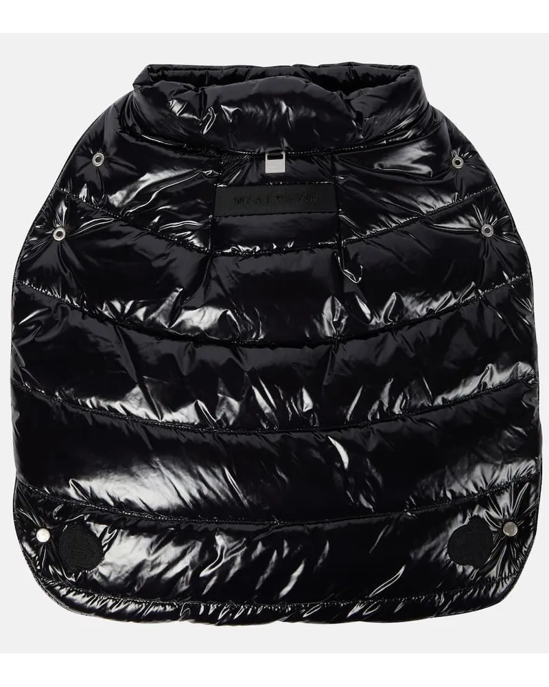 Moncler 6  1017 ALYX 9SM Mantel fuer Hunde Schwarz