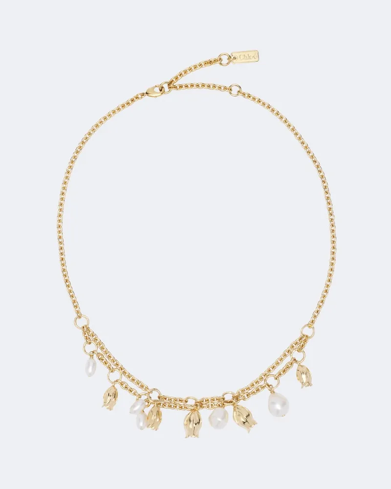 Chloé Chloé Halskette Chloé Tulip Gold