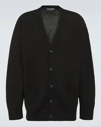 Dolce & Gabbana Cardigan aus Baumwolle Schwarz