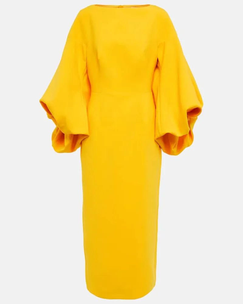 Roksanda Ilincic Midikleid Garance Gelb