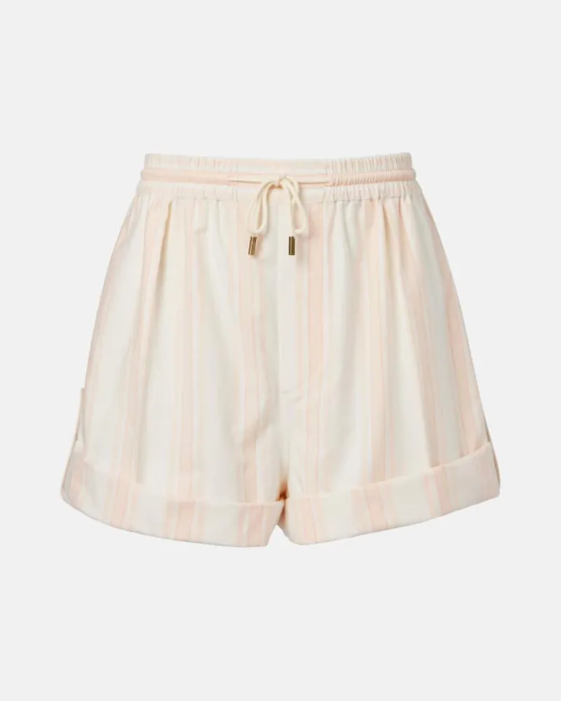 Chloé Chloé Shorts aus Baumwolle Weiß
