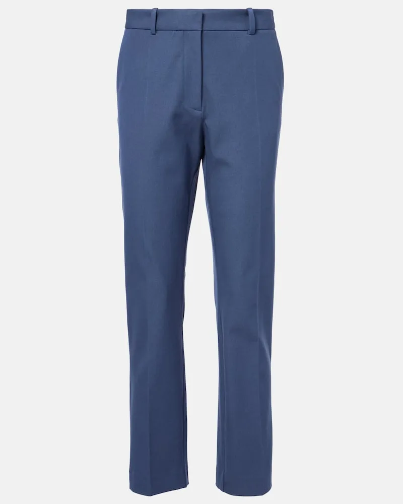 Joseph Schmale Hose Coleman aus Gabardine Blau