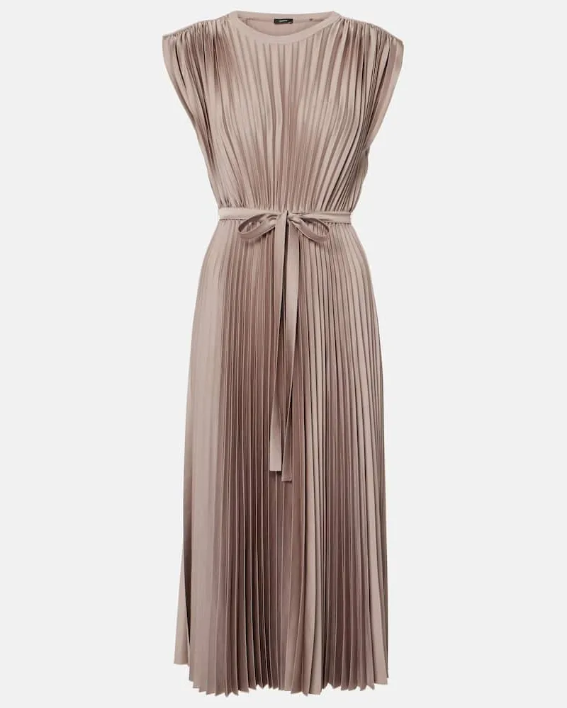 Joseph Midikleid Volta aus Satin Beige