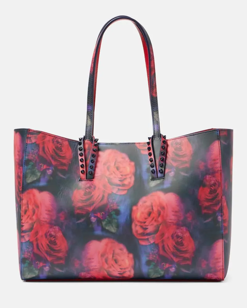 Christian Louboutin Tote Bag Cabata Small aus Leder Multicolor