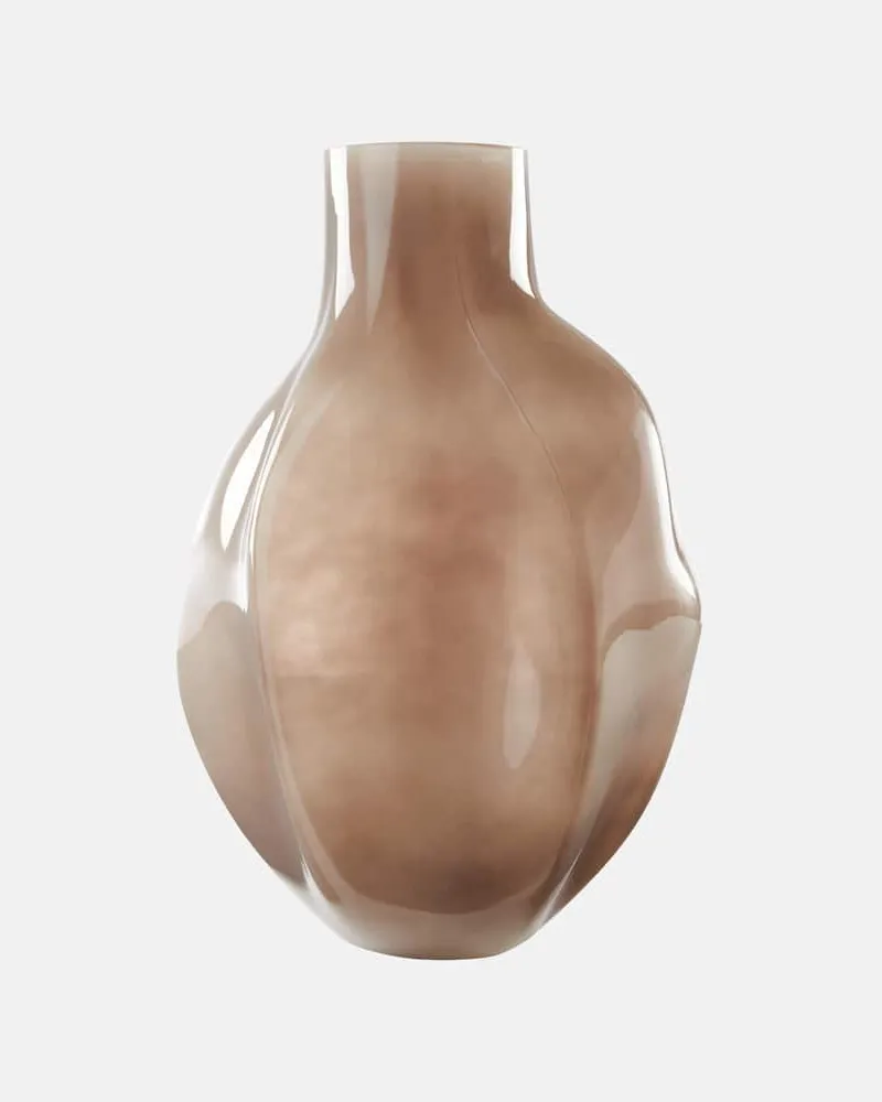101 Copenhagen Vase Bakku Big by Kristian Sofus Hansen und Tommy Hyldahl Grau
