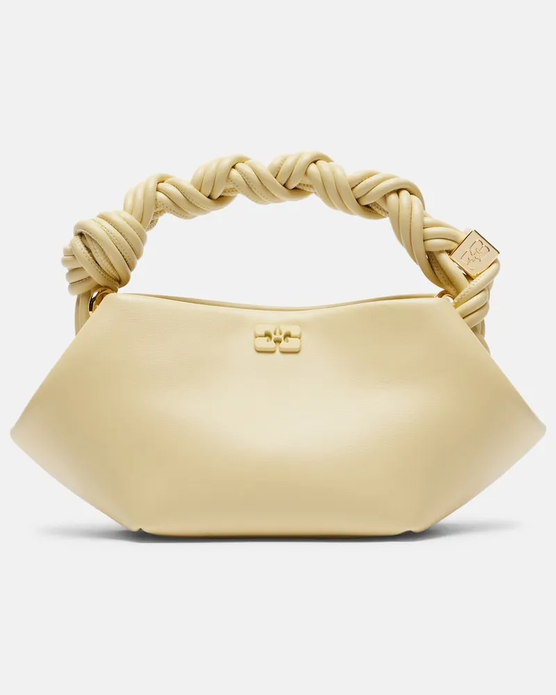 Ganni Henkeltasche Bou Mini Gelb