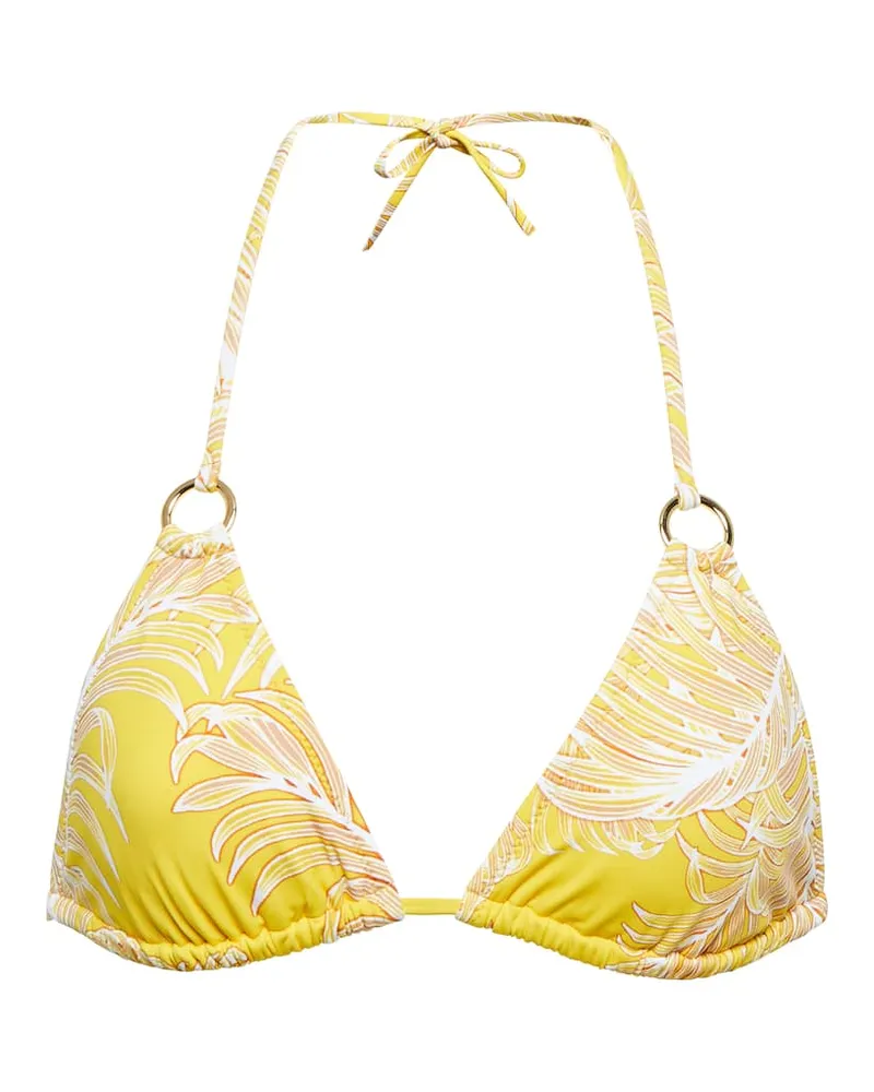 Melissa Odabash Bikini-Oberteil St Barts Gelb