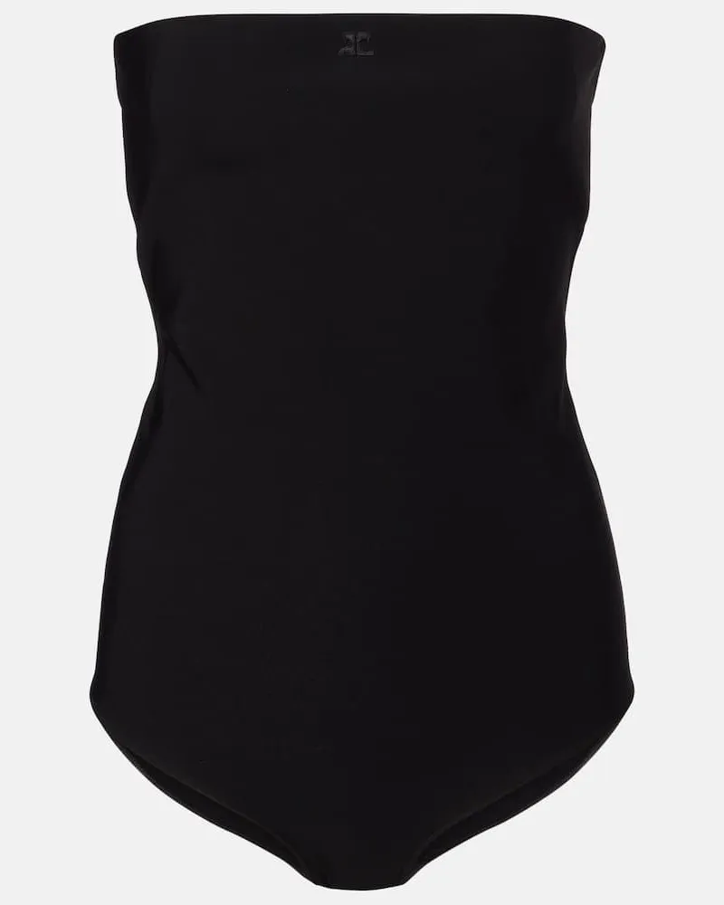 Courrèges Courrèges Body aus Jersey Schwarz