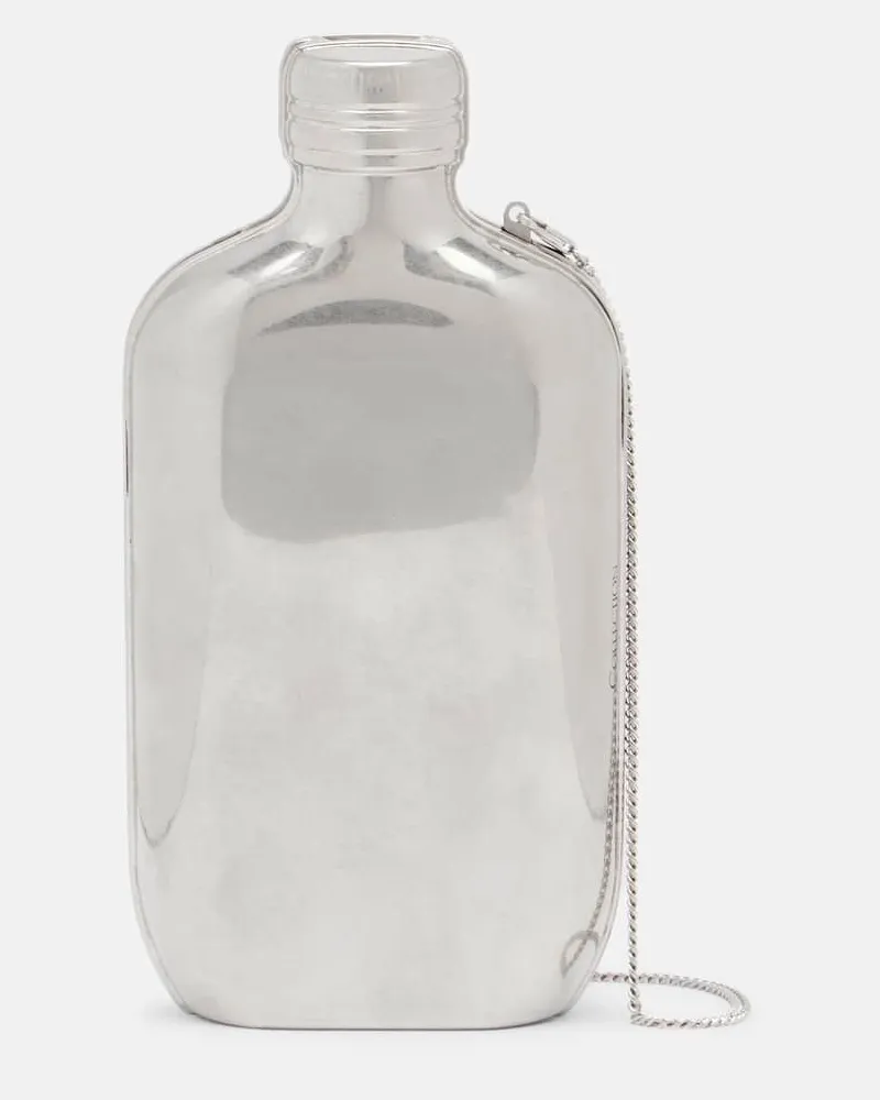 Calvin Klein Clutch The One Micro Silber