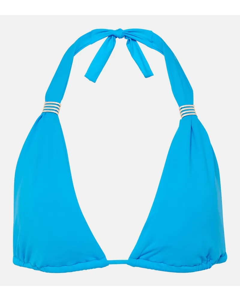 Melissa Odabash Bikini-Oberteil Grenada Blau