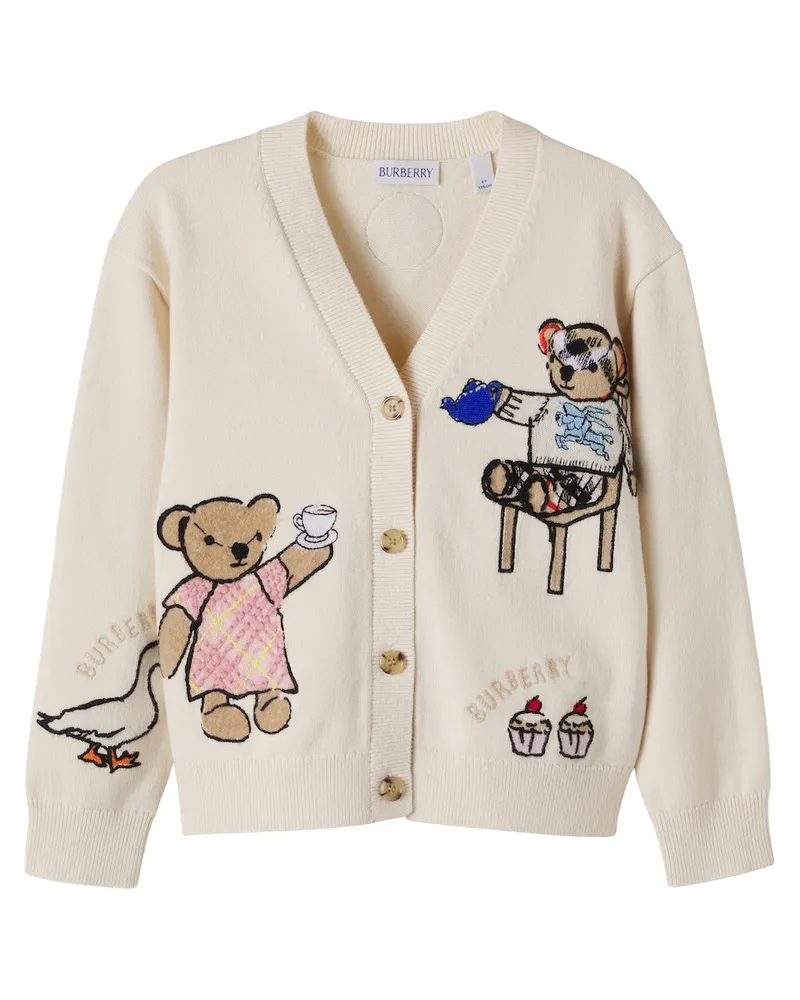 Burberry Cardigan Thomas Bear Beige