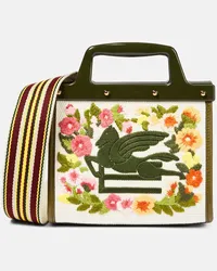 Etro Bestickte Tote Love Trotter Mini Multicolor