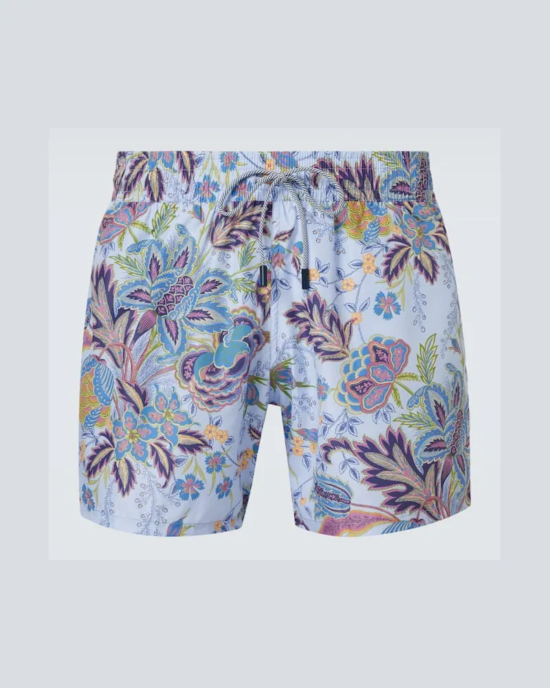 Etro Bedruckte Badeshorts Multicolor
